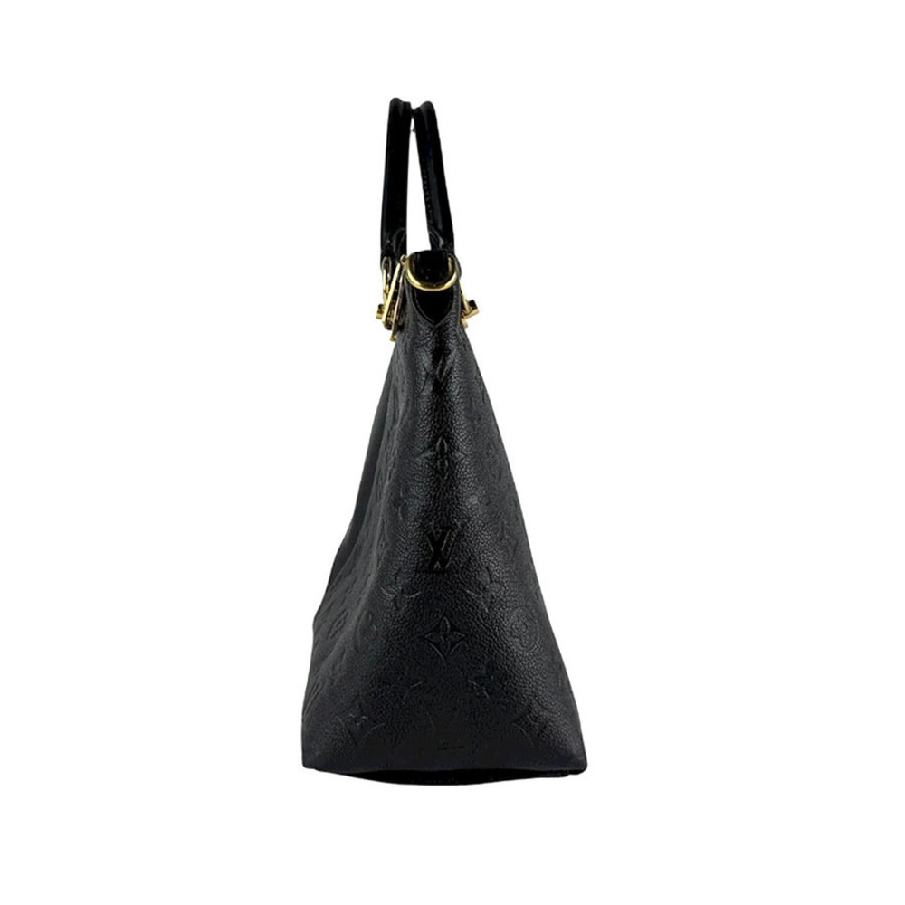 Louis Vuitton Handbag V Noir Tote Shoulder Black Bag Empreinte Black